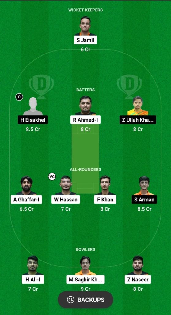 SVD vs SVDJ Dream11 Prediction Fantasy Cricket Tips Dream11 Team ICC Academy Ramadan I10