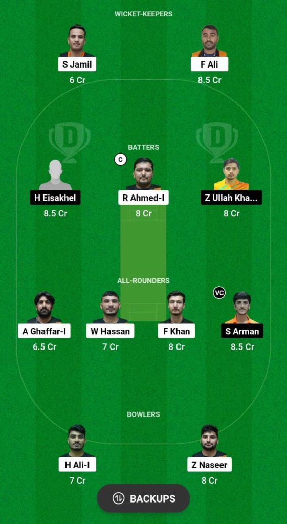 SVD vs SVDJ Dream11 Prediction Fantasy Cricket Tips Dream11 Team ICC Academy Ramadan I10