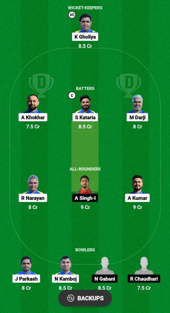 GAM vs LSG Dream11 Prediction Fantasy Cricket Tips Dream11 Team ECS Portugal T10 2024 