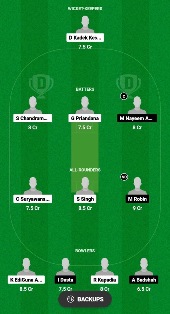 CRT vs ATC Dream11 Prediction Fantasy Cricket Tips Dream11 Team Bali T10 League 2024 