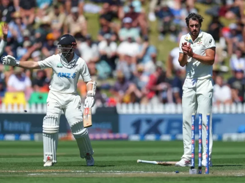 Kane Williamson’s runout causes a stir in Wellington, Australia and New Zealand players fight after the end of the day’s play on Day 2