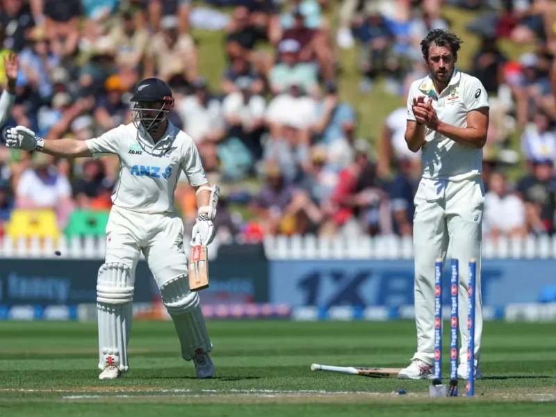 "Disaster for New Zealand"- Watch: Kane Williamson loses his wicket due to an unfortunate mix-up with Will Young