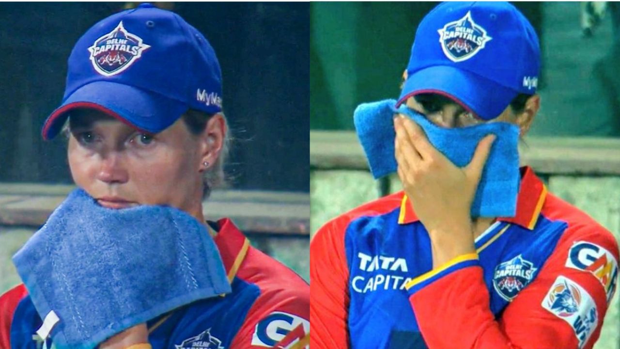 Meg Lanning breaks down in tears