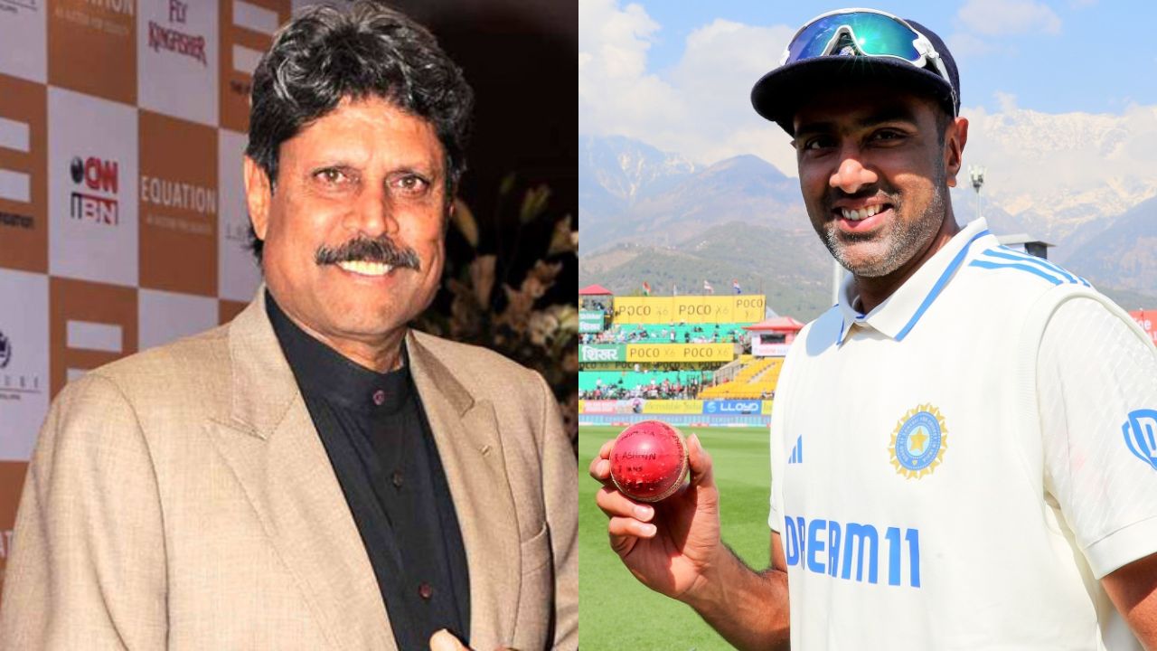 Ravichandran Ashwin, Kapil Dev