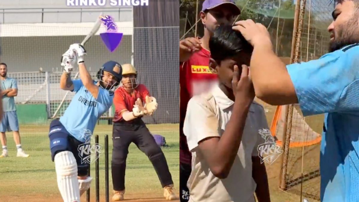 Watch Rinku Singh wins hearts with a classy gesture even before IPL
