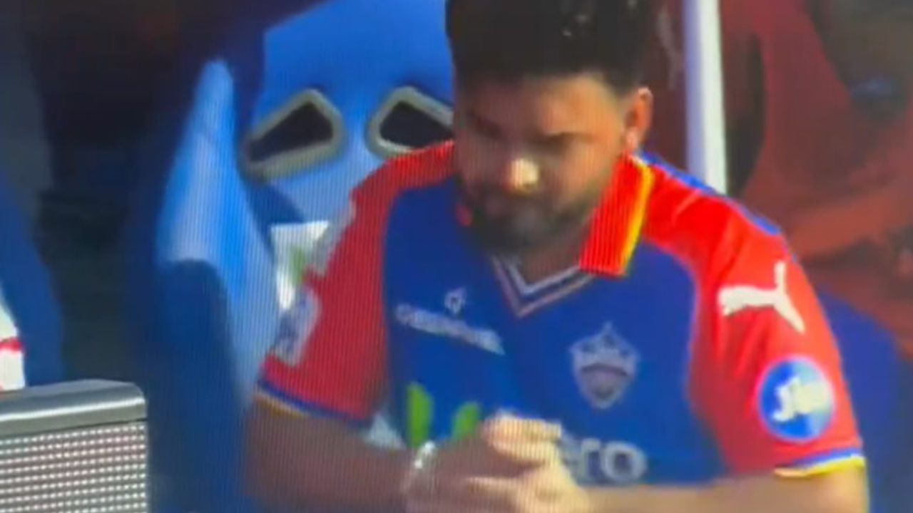 Rishabh Pant furious