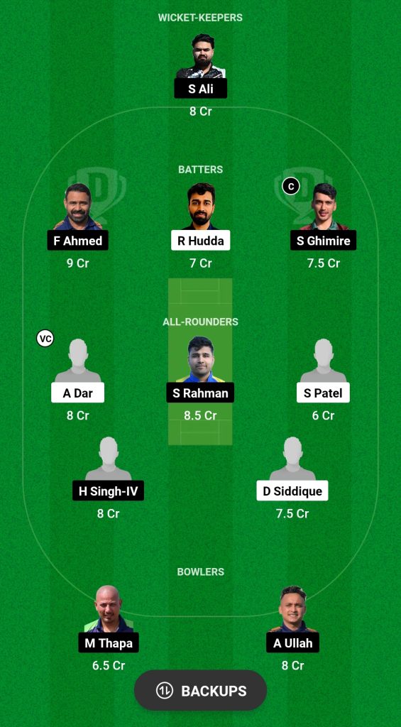 LCA vs GOR Dream11 Prediction Fantasy Cricket Tips Dream11 ECS Portugal T10 2024 