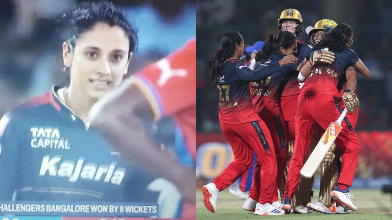 Smriti Mandhana emotional after RCB win WPL 2024