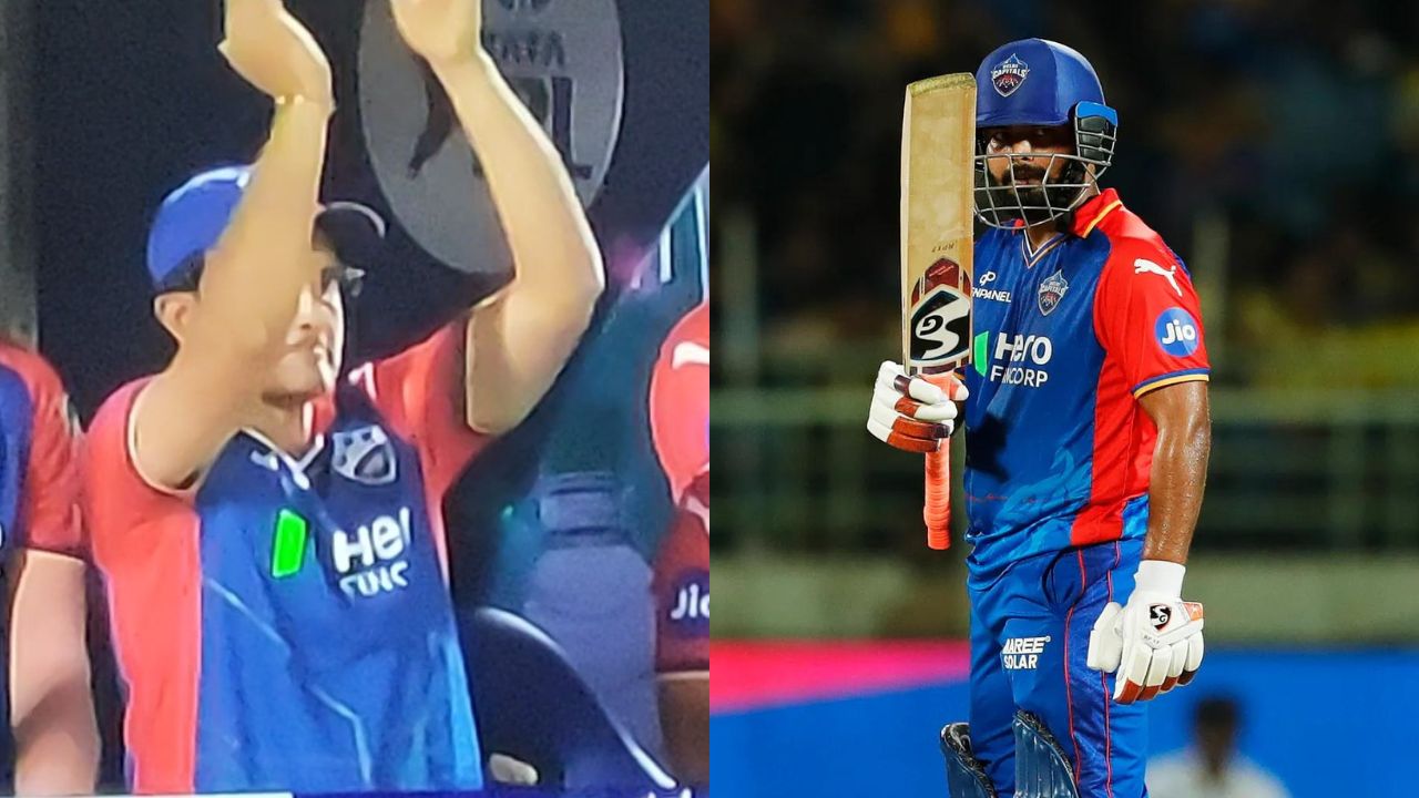 Sourav Ganguly, DC dugout give Rishabh Pant standing ovation after his brilliant half-century vs CSK