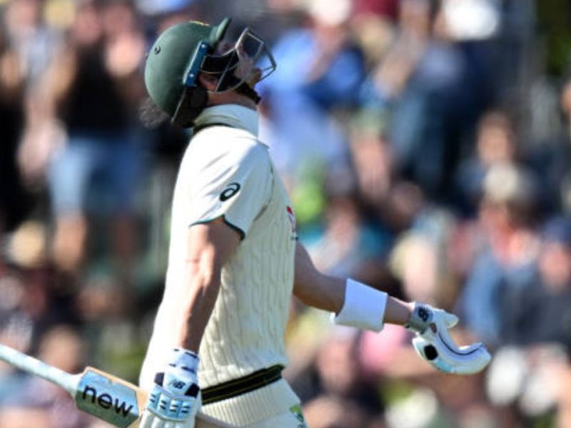 Steve Smith gets out at Christchurch