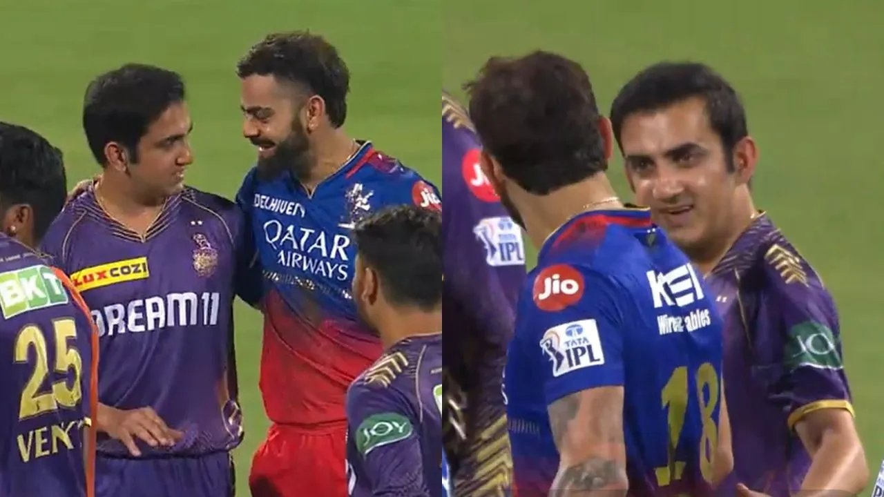 Virat Kohli, Gautam Gambhir share lovely moment