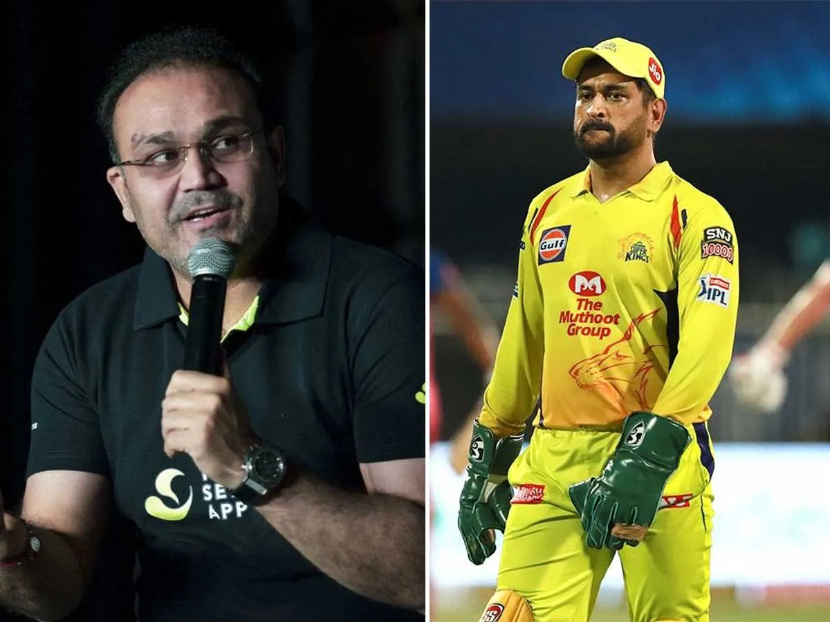Virender Sehwag and MS Dhoni, IPL 2024,