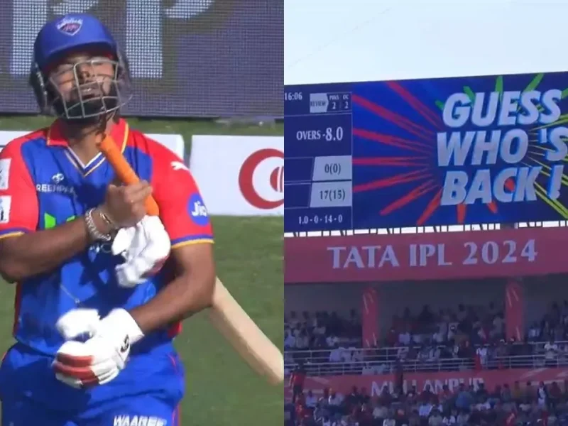 Watch Rishabh Pant receives standing ovation from crowd on his return