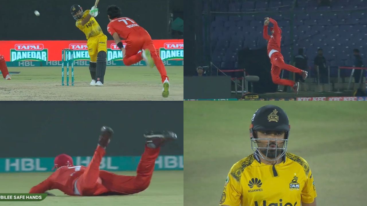 Watch 'Superman' Shadab Khan's screamer stuns Babar Azam in PSL 2024 Eliminator 2