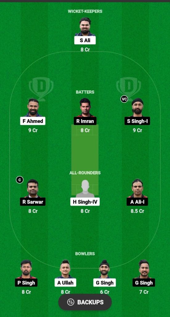 GOR vs PNJ Dream11 Prediction Fantasy Cricket Tips Dream11 Team ECS Portugal T10