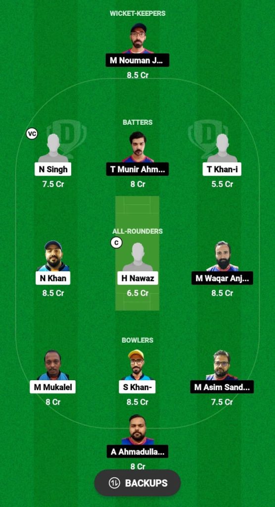 SUS vs KTN Dream11 Prediction Fantasy Cricket Tips Dream11 Team Kuwait Ramadan T10 Challengers Cup 