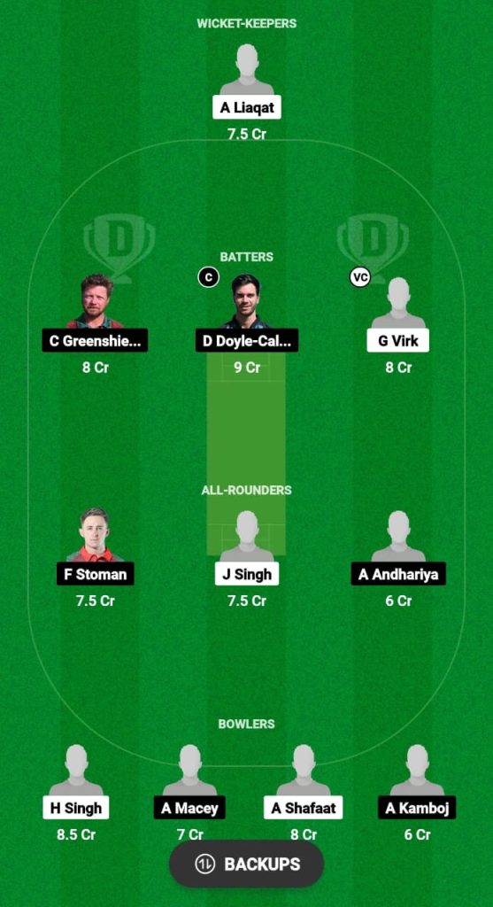 LWW vs OEI Dream11 Prediction Fantasy Cricket Tips Dream11 Team ECS Portugal T10 2024 